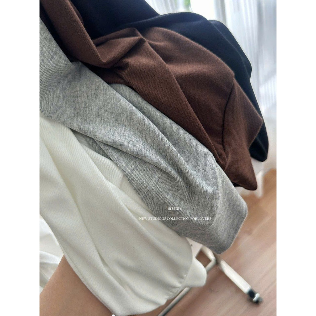 (sẵn đen)Áo sát nách cổ đổ lưng xoắn tone màu basic trơn mát mẻ ASN089 - Tiktik