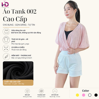 Áo cộc tay nữ, model DWY115179.1.AT002 Chất Vải Lưới Thông Thoáng Tập Gym Yoga Co Giãn Mềm Mịn