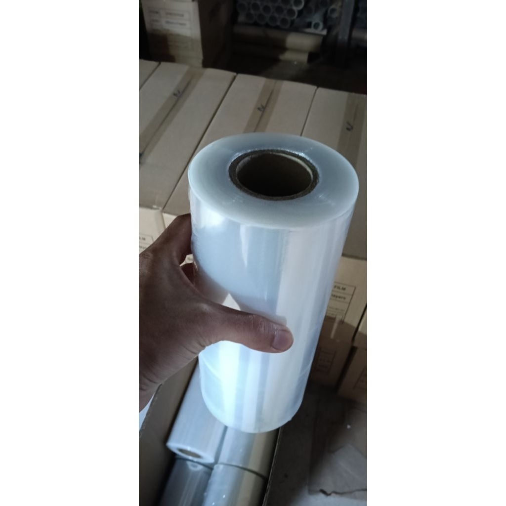 Màng PE Quấn Tay Khổ 30cm Nặng 1kg Màng Co Bọc Hàng Trong Suốt