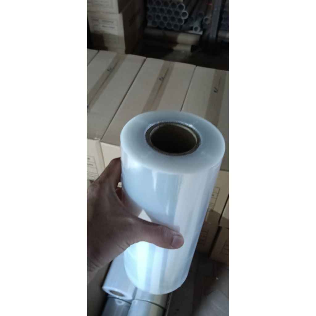 Màng PE Quấn Tay Khổ 30cm Nặng 1kg Màng Co Bọc Hàng Trong Suốt