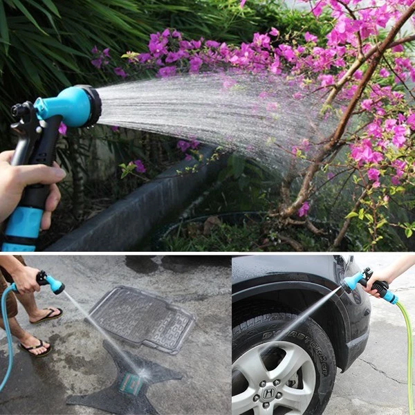 Bộ Vòi Xịt,Tưới Cây & Rửa Xe Đi Kèm Rulo Cuộn Ống Đa Năng Độ Dài Ống 10M - 30M Chống Sốc Độ Bền Cao