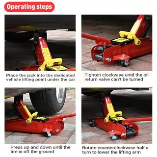 Kích Cá Sấu Thủy Lực Ô Tô 2T / 2.5T – Con Đội Nâng Xe, Bộ Kích Thay Lốp, Tặng Hộp Đựng