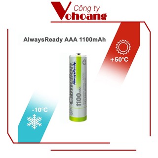 Bộ 2 pin sạc AAA Camelion 1100mAh - Chính hãng, dung lượng lớn, hiệu suất thực cao