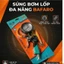 Súng bơm lốp, tay bơm lốp có đồng hồ có dầu