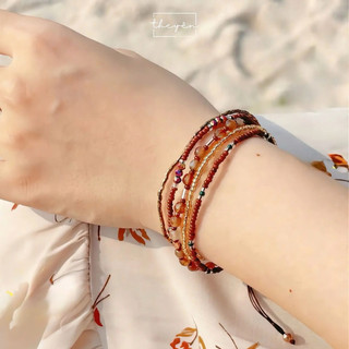 Wildx - Vòng Tay Sắc Màu Nhiệt Đới - Đá Pha Lê - Quà Tặng Phong Cách Mang Ý Nghĩa May Mắn, Bình An