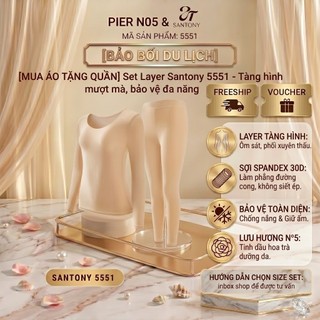 [MUA ÁO TẶNG QUẦN] Áo Giữ Nhiệt Santony 5551 - Cân Mọi Outfit Diện Tết PIER N°5