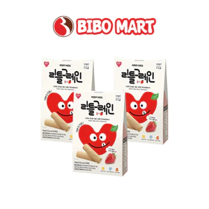 Bánh Ngũ Cốc Bánh Ăn Dặm Kemy Kids Hàn Quốc Vị Phomai Vị Dâu Cho Trẻ 8M+ 40g - Bibo Mart