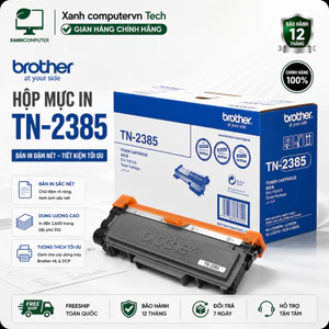 Hộp mực in Brother TN-2385 | Hộp mực laser đen trắng chính hãng chuyên dùng cho các dòng máy Brother