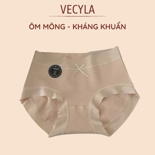 Quần lót cotton viền su nữ Q 872 - Quần lót đính nơ kháng khuẩn mềm mại co giãn 8 chiều BC CHIC