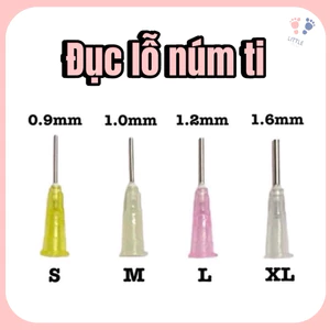 Đục lỗ núm ti bình sữa cho bé, dùng cho mọi loại núm ti, giúp sữa chảy nhanh hơn