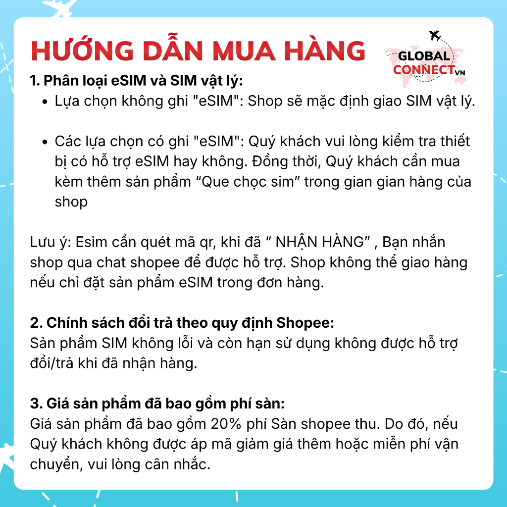 Sim Du Lịch HÀN QUỐC [1 - 10 Ngày] 4G/ 5G Tốc Độ Cao, Gói Cước Đa Dạng - Tặng Kèm Cây Chọc Sim