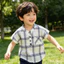 Áo sơ mi cổ tàu bé trai L073 1–7 tuổi (9–26kg) giá rẻ