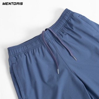 Quần Short Nam Mentoris, Quần Đùi Vải Gió PLus Cao Cấp Co Giãn Thoáng Khí Vận Động Thoải Mái MSR2601