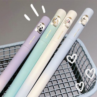 Bút Vô Tri - Bút Gel Mực Đen độc lạ Ngộ nghĩnh Gel Bút Khô Mịn Xoay Core Out Bút Đen Dễ Thương Ngộ nghĩnh Đẹp Xoắn bút