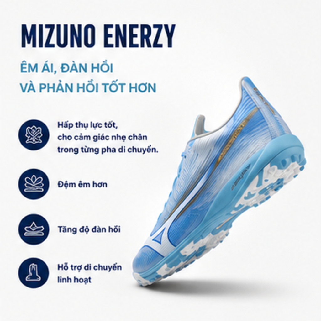 Giày Đá Bóng Mizuno Alpha III Elite AS Chính Hãng – Upper Mềm, Cảm Giác Bó | BigBuy360 - bigbuy360.vn