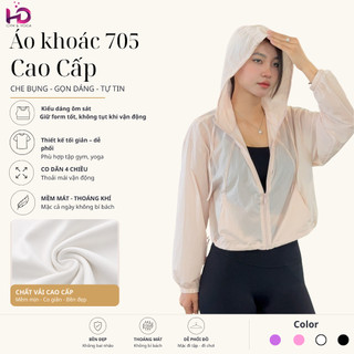 Quần đũi, model: 99182.1.AK750 TUẤN HD  - Áo Gió Mỏng Mặc Ngoài Bra Tập Gym Yoga Chống Nắng