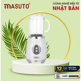 Máy Xay Sinh Tố Đa Năng Masuto Blender Chuyên Say Các Món Healthy Eat Clean Mua 1 Tặng 1