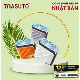 Máy cạo râu Masuto ShaverGo lưỡi dao kép mỏng Chống nước IPX7 cạo khô hay ướt đều thoải mái
