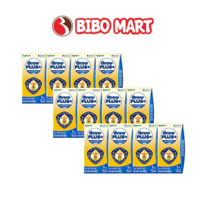 Sữa Non Pha Sẵn GrowPLUS+ Vàng Tăng Đề Kháng Cho Bé Lốc 4 Hộp 110ml 180ml - Bibo Mart