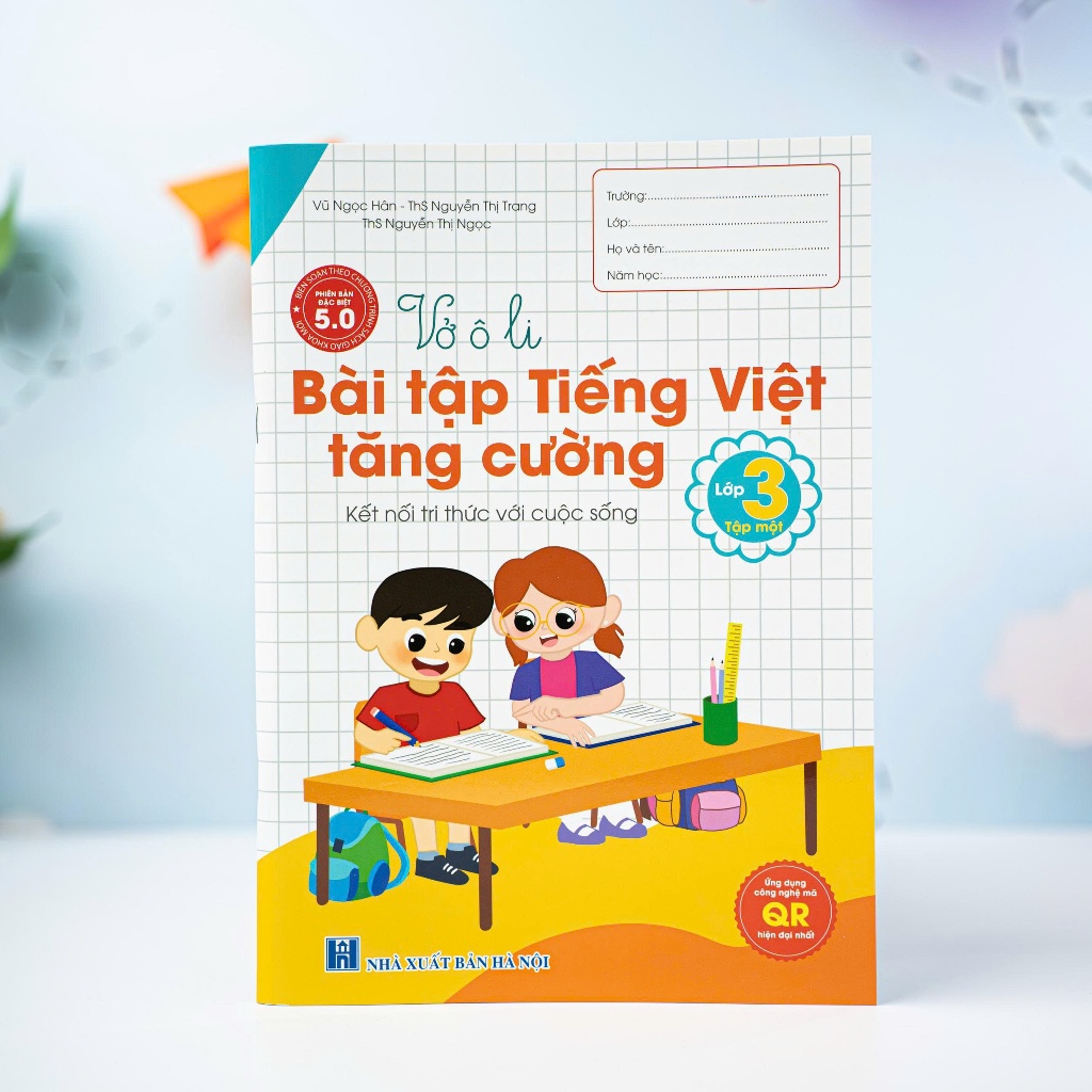 Sách - H An Phúc Vở ô li Bài tập Tiếng Việt tăng cường lớp 3 tập 1 Kết nối tri thức với cuộc sống