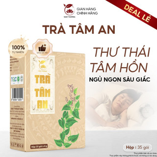 Trà Thảo Mộc Tâm an hỗ trợ ngủ ngon, sâu giấc, giảm mệt mỏi tiến sĩ Trần hoàng hải dạng túi lọc