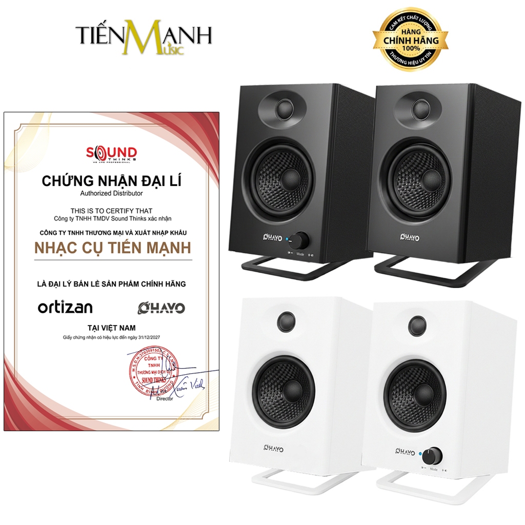 [Chính Hãng, BH 1 Năm] Loa Kiểm Âm Ohayo C6 - Bluetooth 5.3, 60W, Tùy Chỉnh Bass Treble, Hỗ Trợ DAC, RCA, AUX | BigBuy360 - bigbuy360.vn