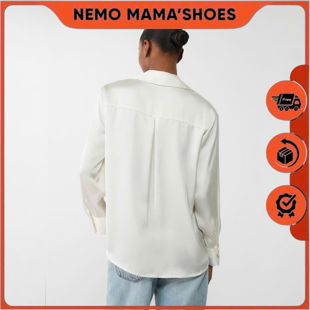 ✨ SƠ MI LỤA STRADIVARIUS CAO CẤP SANG CHẢNH CHO NỮ (Q250114002)✨