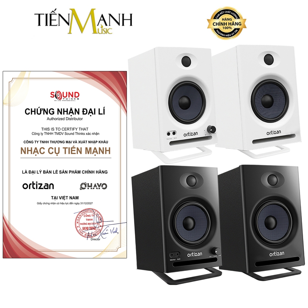 [Chính Hãng] Loa Kiểm Âm Ortizan C7 & Ohayo C6 - Bluetooth 5.3, 60-80W, Kết Nối USB-C Hệ Thống Âm Thanh Mini Studio | BigBuy360 - bigbuy360.vn