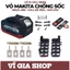 Vỏ Pin Makita 20V Chống Sốc 2 Hàng 10 Cell Pin 18650 Kèm Mạch Báo Pin Và Kẽm Hàn - VĨ GIA SHOP