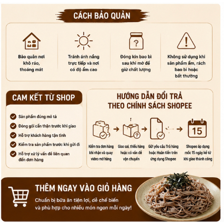 Mì Ăn Kiêng Kiều Mạch Đen Gao Yu Fei Te 0 Béo (200g), Mì Eat Clean Healthy Nguyên Cám Ít Calo Luka Food
