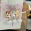 Mặt dây chuyền hình mèo Xiêm 3D hoạt hình dễ thương cho bé gái dây đeo điện thoại hình trái tim bằng vải nhung mềm mại