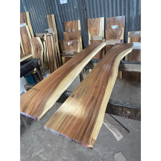 Gỗ me tây: 30 x 160 x 3.4cm (Sơn 1 mặt)