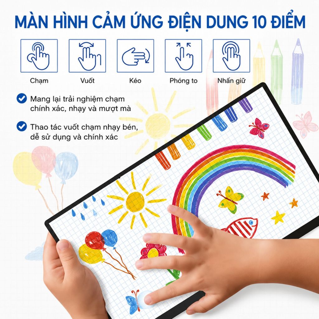 Màn hình di động cảm ứng ARZOPA A1T 15,6 Inch 60Hz FHD 1080P IPS 350nits | Laptop, Mobile, PC, MAC