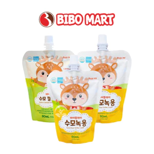 Hộp 10 Gói Gạc Nhung Hươu Sumo Byplay Cho Bé Trên 1 tuổi (Date 04.2027) - Bibomart