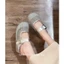Sục lưới độn đế nữ gót cao 4-5cm phù hợp mùa hè (QCCC]