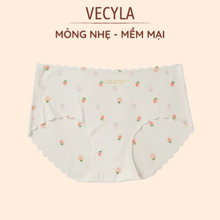Quần Lót Nữ Q 2385 Đúc Su Lạnh Hoạ Tiết Trái Dâu Thạch Tàng Hình Thoáng Mát Siêu Hot BC_CHIC