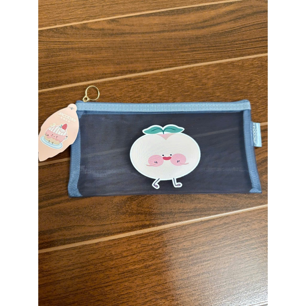 Túi Bút Lưới Cute 20x12cm Có Khóa Kéo Hộp Đựng Bút Dễ Thương Cho Học Sinh