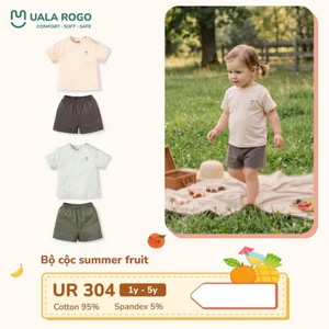 Bộ Cộc Tay Cho Bé Uala UR3871 UR297 UR296 UR2228 UR503 UR2371 UR304 UR305