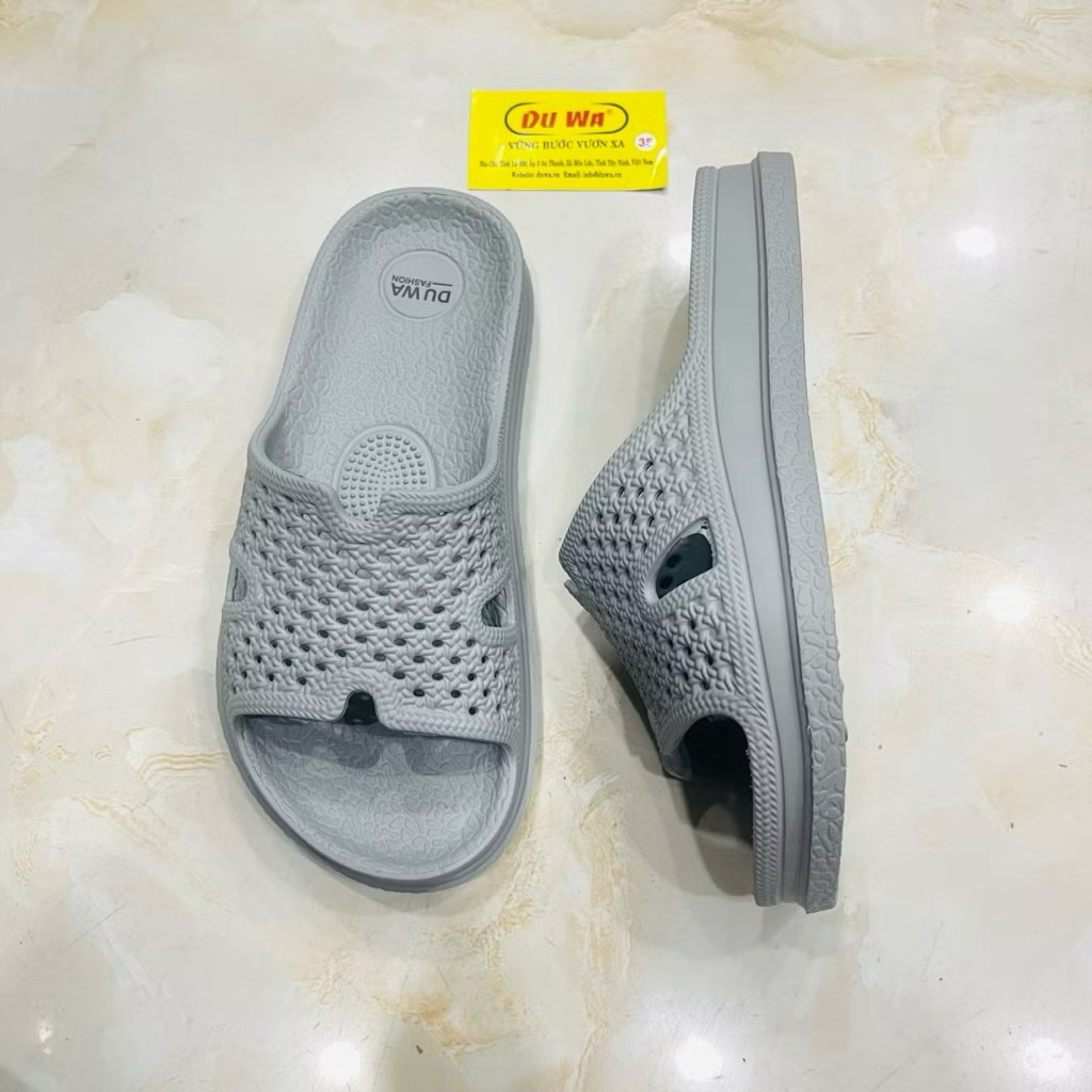 Dép tổ ong nam nữ, dép quai ngang bản to thoáng khí siêu nhẹ, êm chân(from to-lùi 1size)