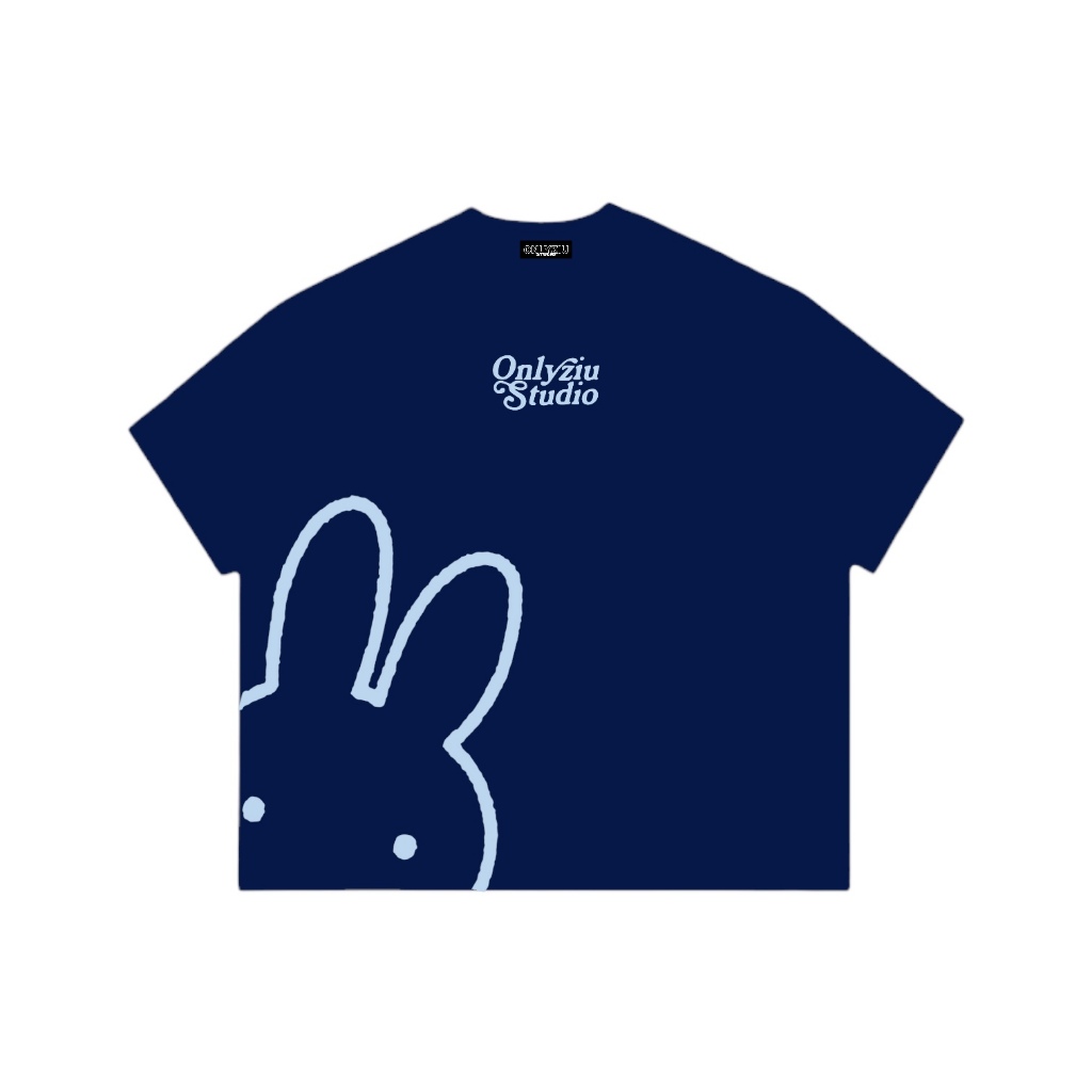 [OLZ007] Áo Thun Boxy Tay Ngắn Local Brand ONLYZIU Form Rộng 250gsm "THỎ" Cotton Áo Phông Form Rộng Kiểu Đẹp Unisex