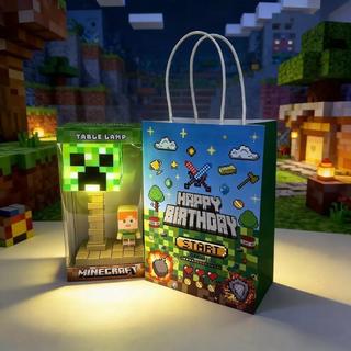 ĐÈN NGỦ MINECRAFT PIXEL – DECOR CỰC CHẤT CHO FAN GAME