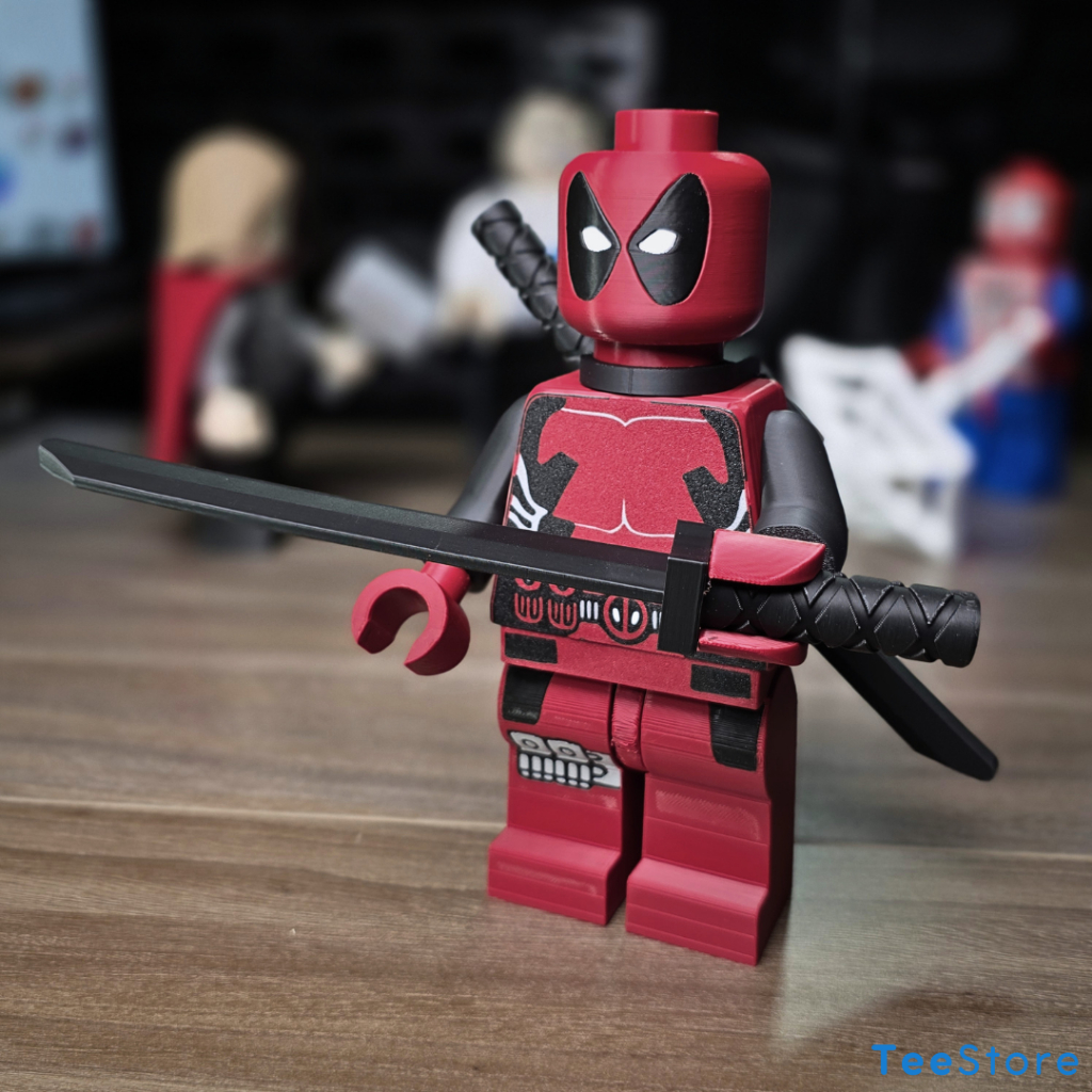 [500%] Mô Hình Brick Hồ Bơi Tử Thần 20cm | Mega Figure 500% PLA+ Decor | Ma Vồ Collection