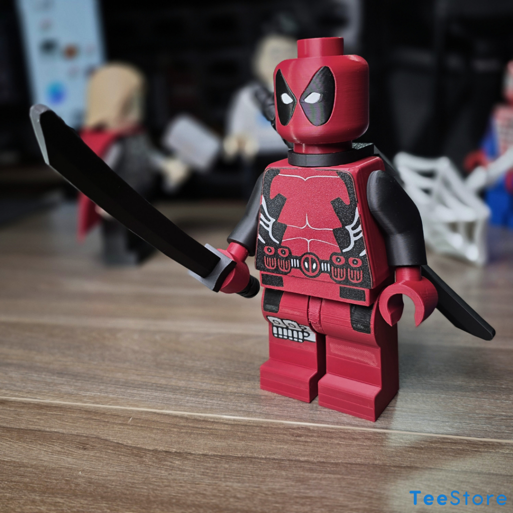 [500%] Mô Hình Brick Hồ Bơi Tử Thần 20cm | Mega Figure 500% PLA+ Decor | Ma Vồ Collection