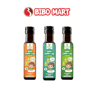 Dầu Chiên Xào Cho Bé Ăn Dặm Anpaso Chiết Xuất Tự Nhiên Bổ Sung Dưỡng Chất 100ml - Bibo Mart