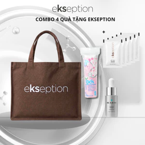 Combo 4 Quà Tặng Túi Canvas, BTT Ipek, Sample KCN ADS 2ml, Sample Turnover Ampoule 5ml