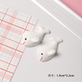 Set Charm Gắn Dép Đại Dương Pastel Cá Heo Sao Biển Siêu Cute 🌊🐬 Charm Resin Cao Cấp Phong Cách Biển Mùa Hè