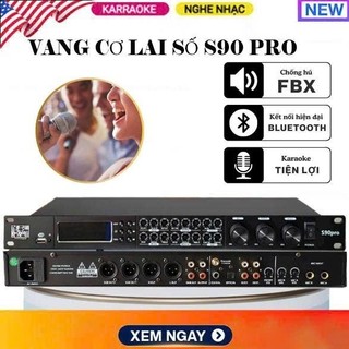Vang Cơ Lai Số JB S90 Chống Hú Tự Động, Echo, Delay, Reverb Chỉnh Music, Micro Và Effect Cho Âm Hay, Mượt Mà Trong Trẻo