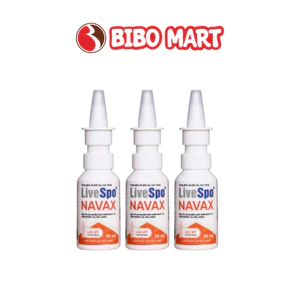 Livespo Đỏ Vệ Sinh Tai Mũi Họng Dạng Xịt Giảm Viêm Xoang Viêm Mũi Dị Ứng Lọ 20ml - Bibomart