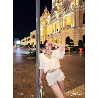 [ẢNH THẬT] SET THÔ QUẦN CHUN MIX ÁO BỒNG STQCMA