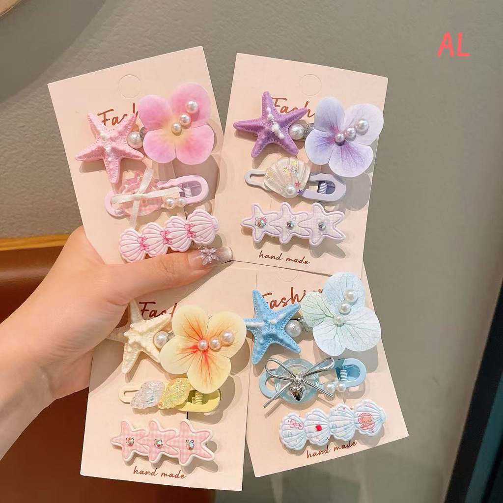 Set 3 Kẹp Tóc Sao Biển (Ocean Starfish Clip Set)